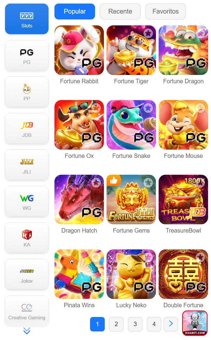 Prêmios Jogos xxabet.com